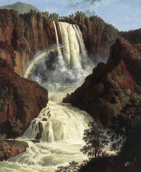 The Waterfalls at Terni, Jakob Philipp Hackert